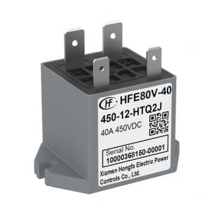 HONGFA High voltage DC relay,Carrying current 40A,Load voltage 450VDC  HFE80V-40